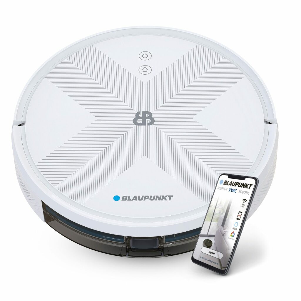 Blaupunt Bluebot Robotstofzuiger - 26 sensoren - Met App - Met Afstandsbediening