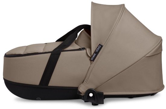 Stokke YOYO Newborn Shell, Taupe - Voor baby's tot 6 maanden of 9 kg - Inclusief semi-harde kap, tweepersoonsmatras en voetenzak - Voor YOYO-frame (los verkrijgbaar)