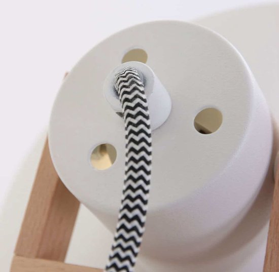 Wandlamp Anne Lighting Woody - Wit