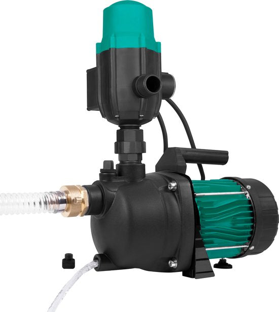 VONROC Hydrofoorpomp / Automatische pomp - 800W - 3300l/h - Met drukschakelaar - Droogloopbeveiliging - Voor besproeien en huishoudwater