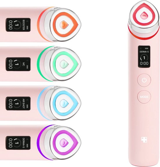Medicube - AGE-R Booster Pro - Glans - Elasticiteit - Volume - Poriën Verkleinen - Verzorgend - Trillingen - Roze