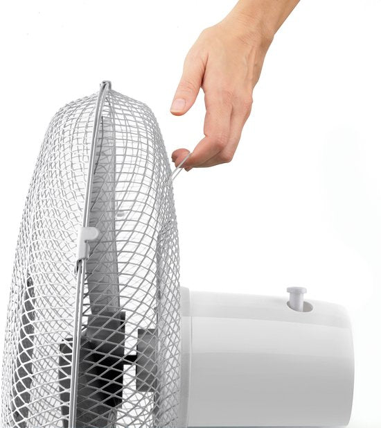 BLACK+DECKER Vloerventilator BXEFP40E - Oscillerend - 3 Windsnelheden - Wit