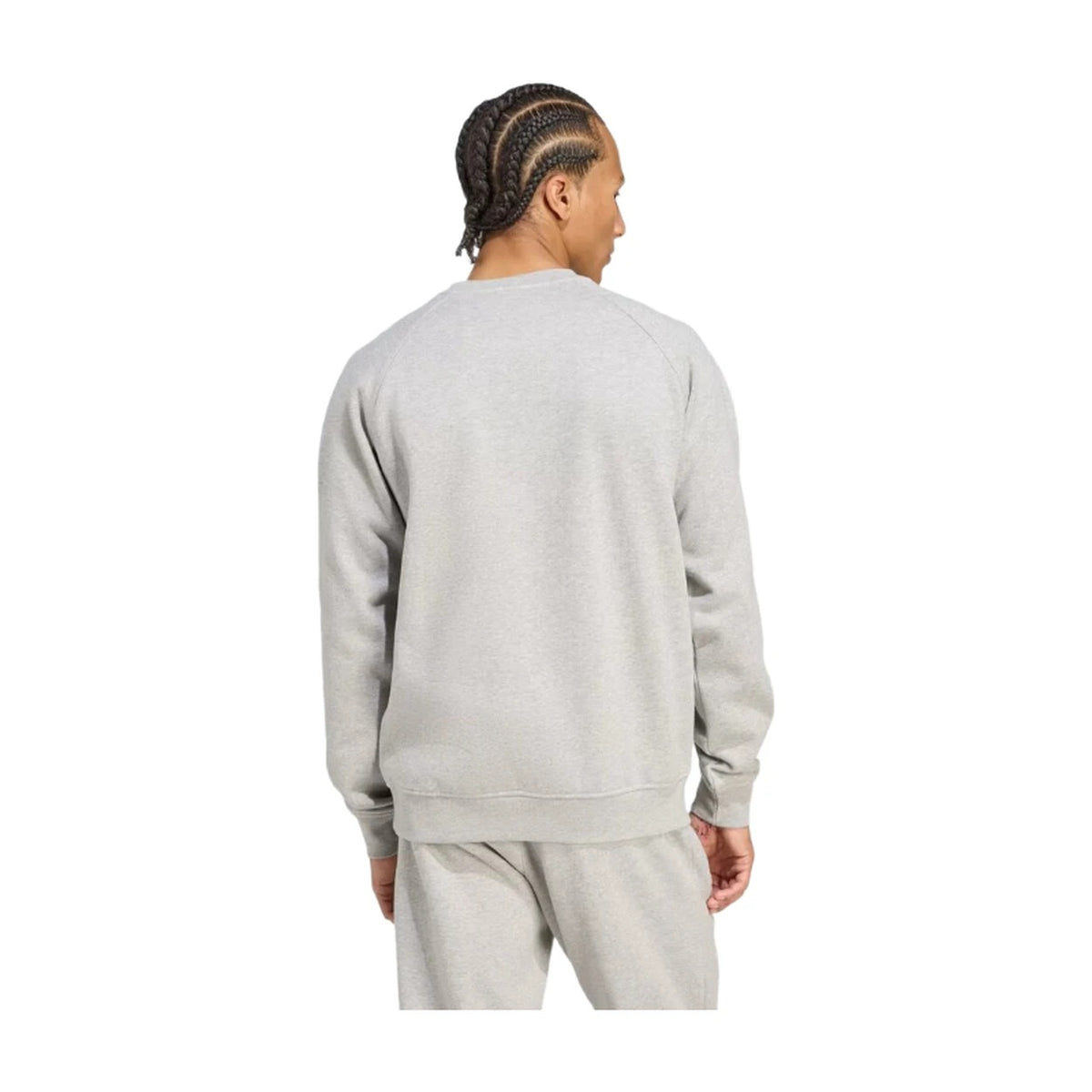 adidas Trefoil Essentials Sweater - JY6140 - Grijs - Maat L