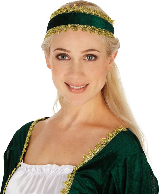 dressforfun - Vrouwenkostuum kasteelprinses XXL - verkleedkleding kostuum halloween verkleden feestkleding carnavalskleding carnaval feestkledij partykleding - 301204