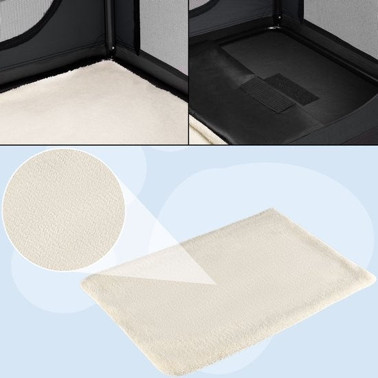 Cadoca Honden & Katten Reismand L - 70x53x50cm - Antraciet