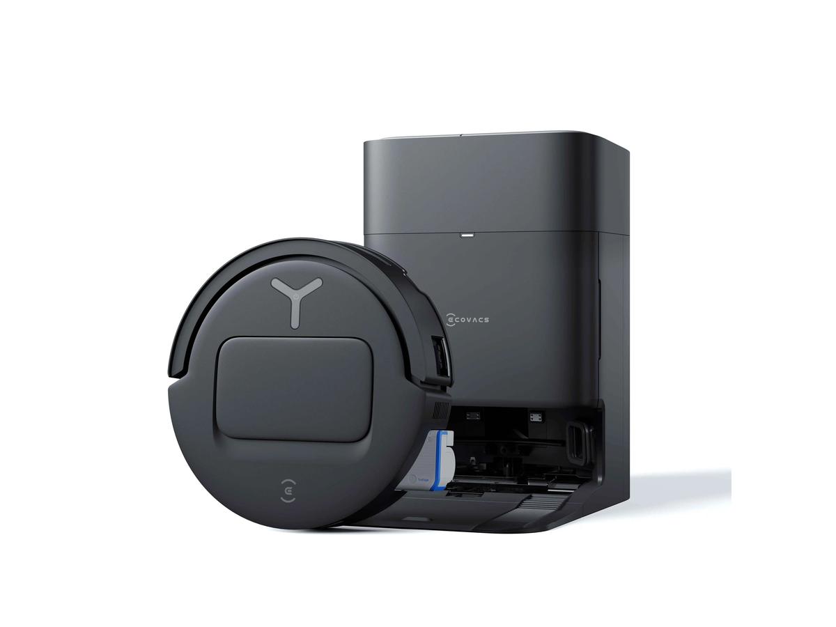 Ecovacs Deebot T80 Omni Dweil- en Stofzuigrobot - Geavanceerde Reiniging - Zwart
