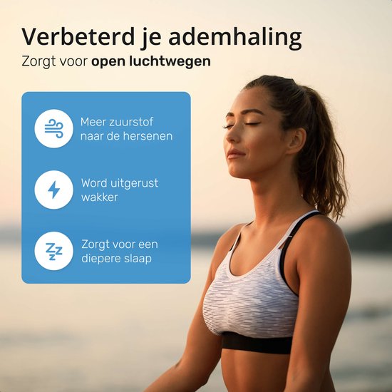 Airmaster Anti Snurk Beugel - Verstelbaar - Nachtrust Producten - Neusspreider - Gebitsbeschermer - Knars - Bitje - Transparant BPA vrij