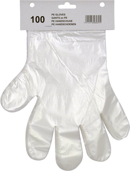 Carpoint PE Handschoenen 80x100 Stuks