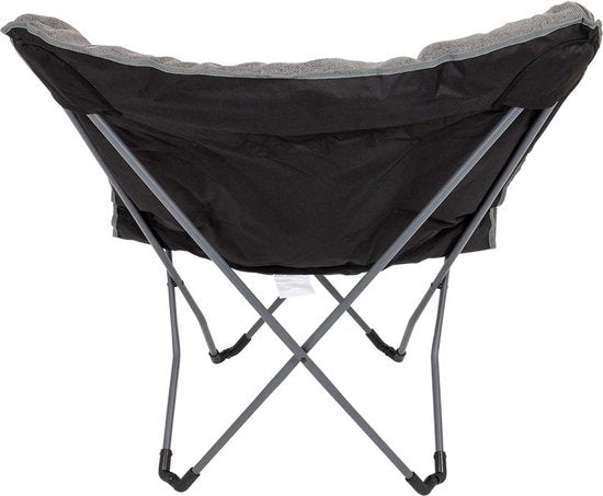 Bo-Camp - Urban Outdoor - Vlinderstoel - Grainger - L - Nika - Grijs