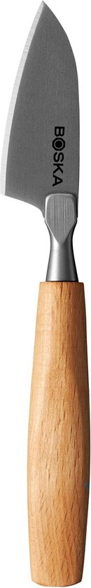 Boska Kaasmessenset Amigo Small – Kaasmesjes - Set van 5 – Voor Elke Kaassoort – Non-stick – Ergonomisch – RVS en Beukenhout