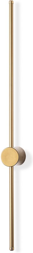 Asir - Wandlamp - Goud - 10 x 91 x 7 cm