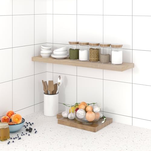 Eugad Wandplank MDF Eiken 100 cm