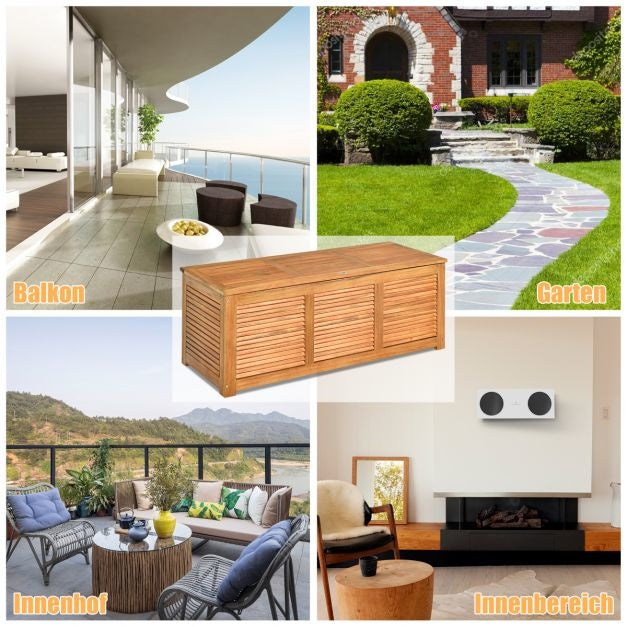 Coast Tuinkist Opbergkist Acaciahout - 120x45x45cm