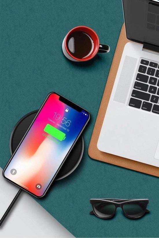 The Life Style Goods - Draadloze Oplader 10W - Inclusief Kabel - Wireless Charger - Fast Charger - iPhone en Samsung