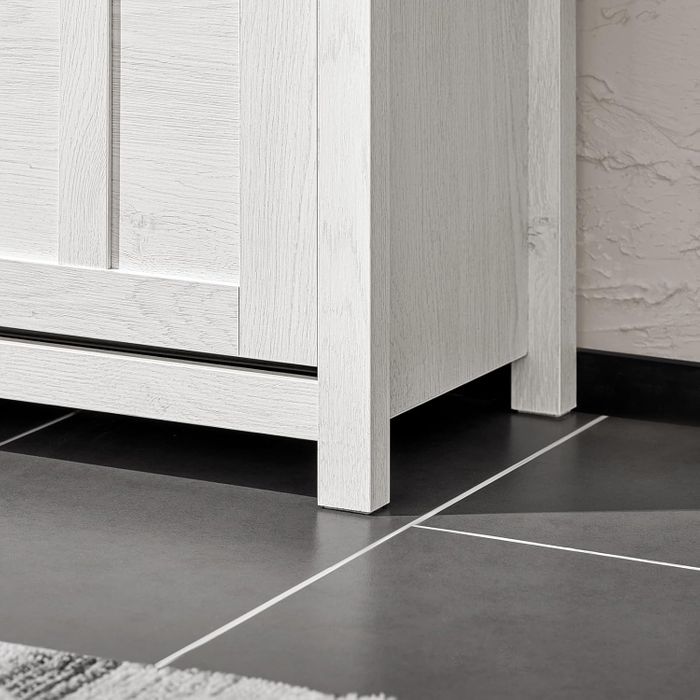 Sobuy schoenenkast - Vintage Wit - 80x30x111 cm