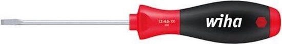 Wiha Schroevendraaier SoftFinish Sleufkop met ronde schacht 14.0mm x 250mm - 00713
