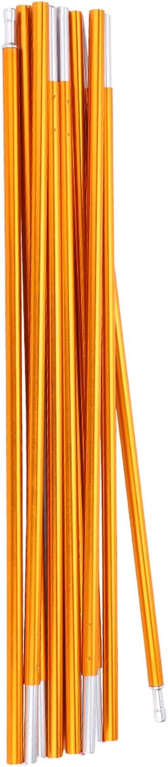 Bo-Camp Vervangingsset boogstokken - Ø11 mm - Aluminium - Inclusief elastiek - Goud