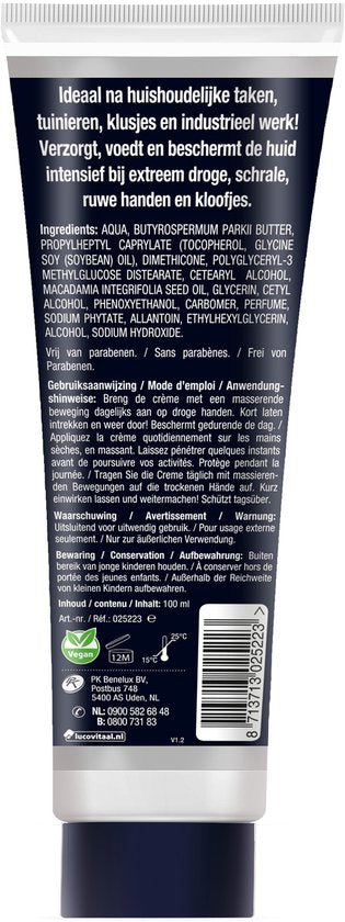 Lucovitaal Werkhanden crème - 100 ml