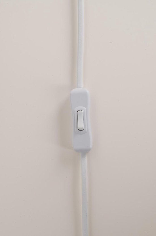 Tripod tafellamp hout - Zuiver - wit