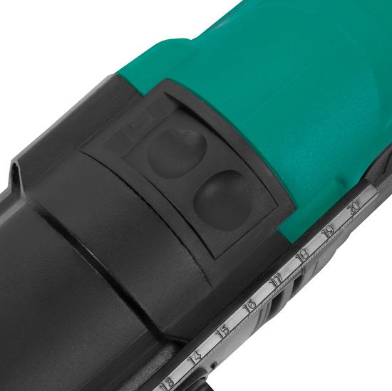 VONROC PRO Klopboormachine 1100W - Ø13mm - 2 versnellingen – metalen snelspanboorkop – 3m rubberen kabel - Incl. diepte aanslag en extra handgreep