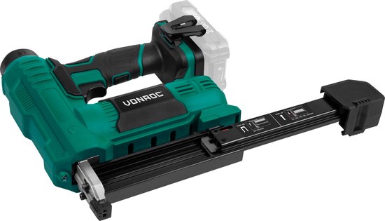 VONROC accu tacker – VPower 20V – Incl. 1000 nieten & 1000 spijkers – Zonder accu & lader