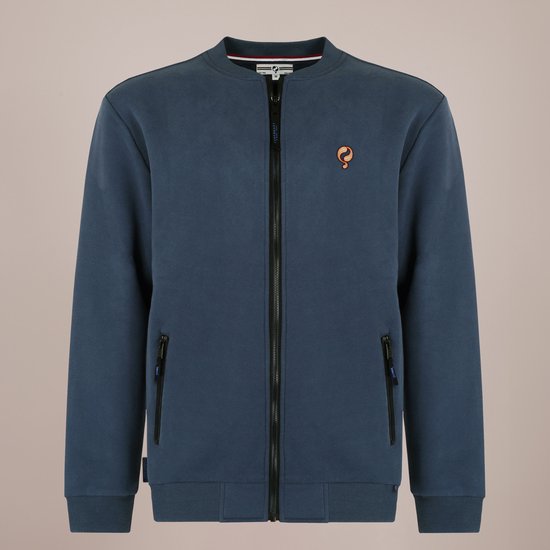 Heren Vest Landgraaf DLX - Denimblauw Marine - Maat S