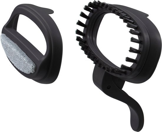 Tomado TSH1201B - Kledingstomer - Handstomer - Ontkreuker - Stoomreiniger - Incl. 2 opzetborstels - Zwart