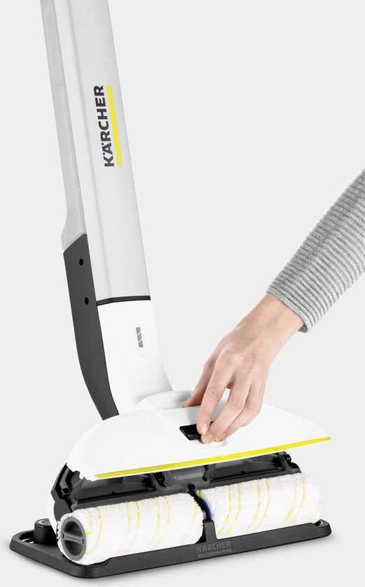 Kärcher EWM 2 Elektrische dweil - Lithium-ion - Looptijd accu 20 min. - 60 m² - per acculading - Wendbaar scharnier