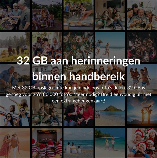 Umbrion Digitale Fotolijst - Frameo - HD - 10,1 inch - 32GB