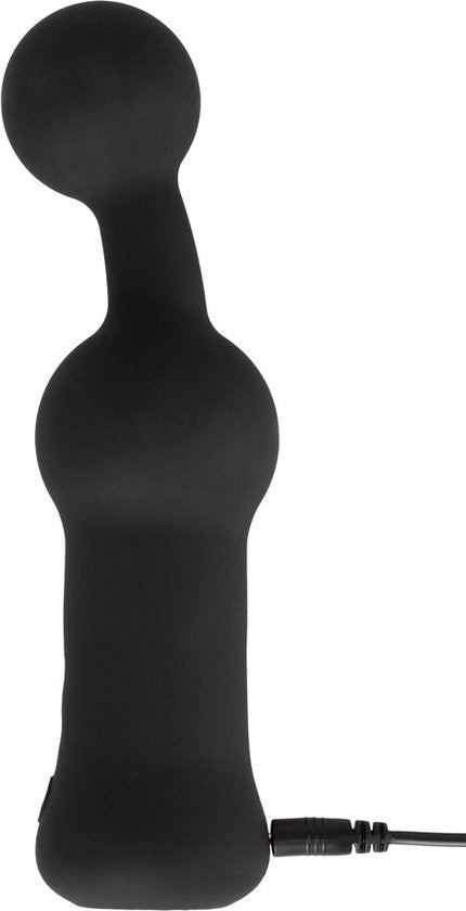 Black Velvets Prostaat Vibrator met Dubbele Motoren - Met balvormige Top - 10 Vibratiestanden en Oplaadbaar - 19 cm