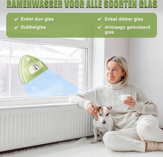 TibaGoods Magnetische Raamwisser Voor Dubbelglas - Ruitenreiniger - Ramenwasser - Magneet Ramenwisser - 5-35mm dikte