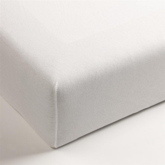 Ambiante - Jersey - Boxspring Hoeslaken - 180x200 cm - Wit