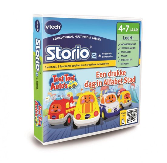 VTech Storio 2 - Game - Toet Toet Auto's