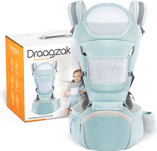 Moxica Draagzak Baby - Draagdoek - Carrier - Kinderdrager - Babydrager - Drager