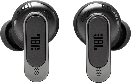 JBL Tour Pro 3 - Draadloze Oortjes met Noise Cancelling - Smart Case met Touchscreen - True Wireless Bluetooth - Hi-Res Audio (LDAC) - 50 uur - Zwart