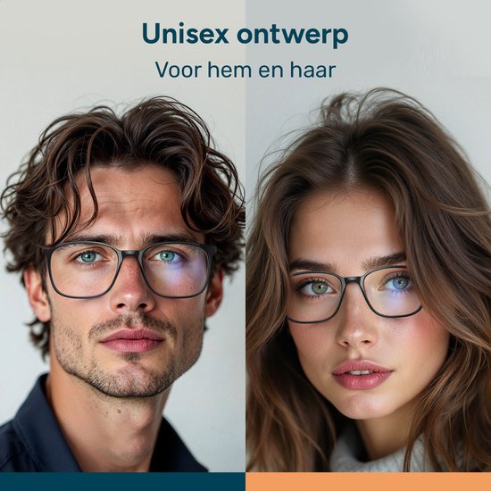 Alyze Blauw Licht Bril - Computer beeldscherm - Zonder sterkte met filter - Blue light glasses