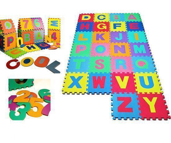 Spielwerk Puzzelmat - 86delig XXL 190x190 Kinderen Baby - Multicolor