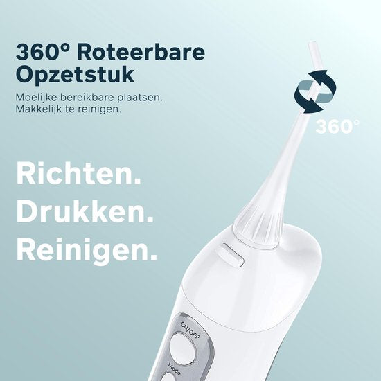 Bintoi® iSonic Pro Series F600 - Waterflosser - Flosapparaten - Monddouche