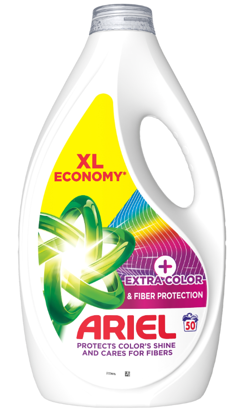 Ariel Vloeibaar Wasmiddel + Extra Color & Fiber Protection - 50 Wasbeurten