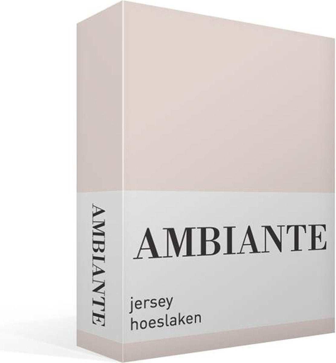Ambiante Jersey - Hoeslaken - 160x200/210 - Zand