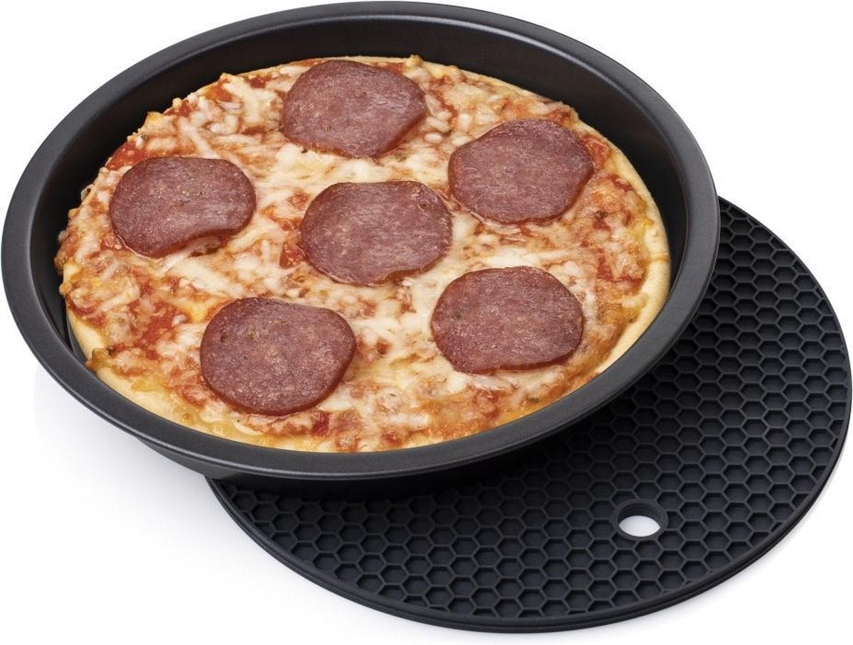 Princess 182012 Airfryer Accessoireset 10-delig - Accessoire voor heteluchtfriteuse - Grillrek - Pizzapan - Muffinset - Bakblik - Siliconen onderzetter
