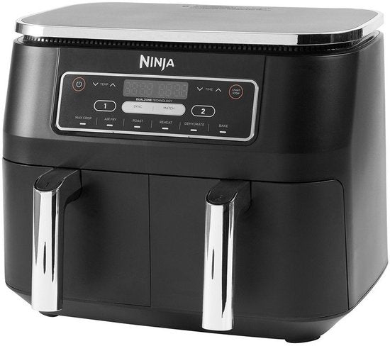Ninja Dubbele Airfryer XXL - 7.6 Liter - 2020 Model - Dual Zone Technologie - AF300EU