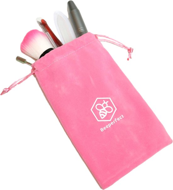 Beeperfect® Elektrische Nagelvijl - Nagelfrees - Manicure en Pedicure set - 12 Bitjes en 60 Schuurrolletjes - 4 Extra accessoires - Roze