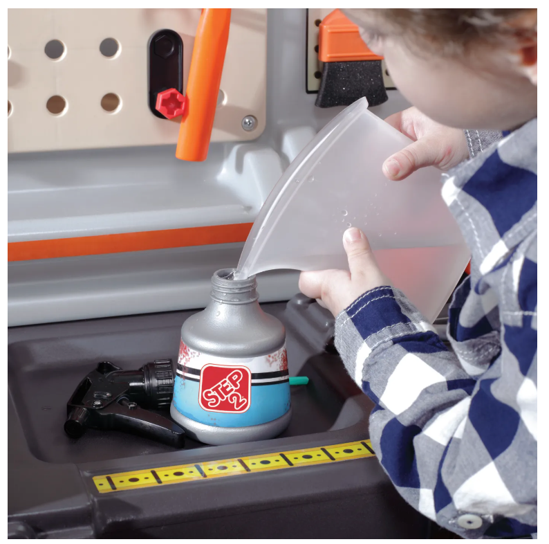 Step2 Big Builders Pro Werkbank 70 x 98 x 97 cm – 45 Accessoires – Speelgoedwerkplaats