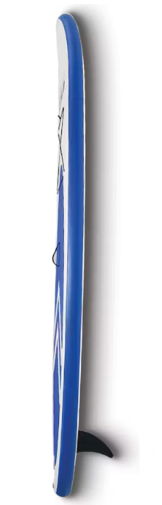 Aquaparx Opblaasbaar SUP Board 330 cm Wit/Blauw – Complete Set met Peddel en Draagtas
