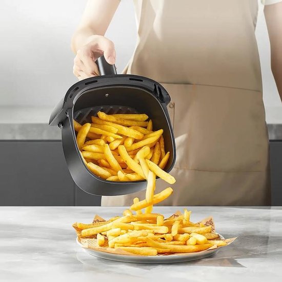 Midea Airfryer MAF20P0BPK - Compact 2L, 1150W, olievrij frituren