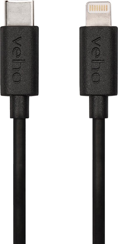 Veho USB-C™ naar Lightning Oplaad- en Synchronisatiekabel voor iPhone - 20cm