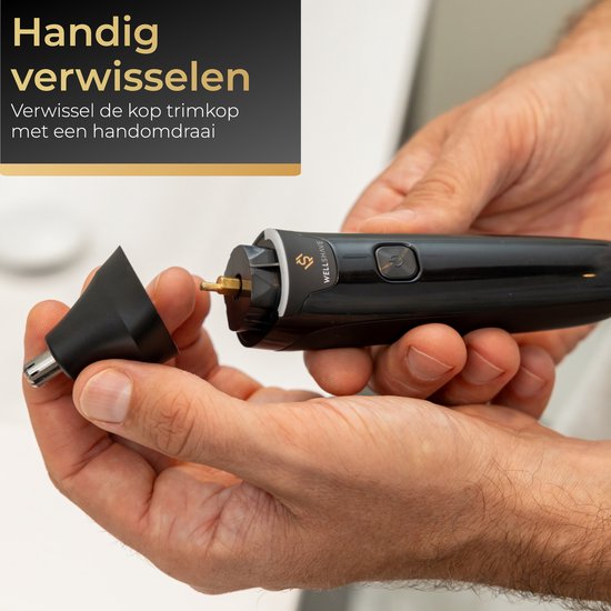 Wellshave 2 in 1 Bodygroomer Mannen - Multi Trimmer voor Lichaam en Baard - Schaamhaar Trimmer Mannen - Body Trimmer Heren - Neustrimmer - Dual Groomer