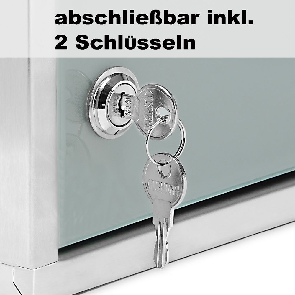 DBA Medicijnkastje met slot - 48,5cm x 25cm x 12cm