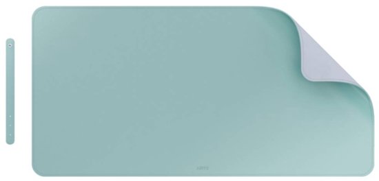 Leitz Grote Bureau Onderlegger 80×40 cm – Anti-slip - Bureaumat - Waterdicht – voor Toetsenbord & Muis - Mint